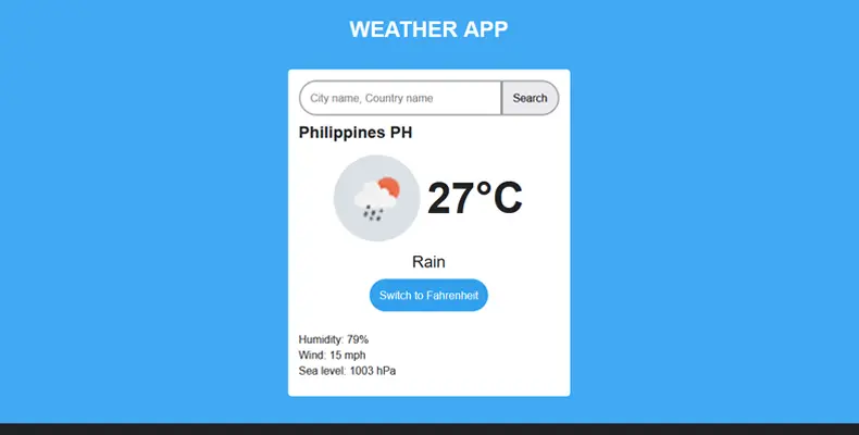 Weather App